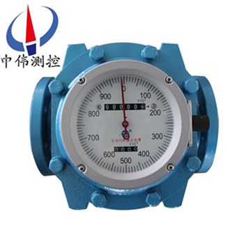 Zero type double rotor flowmeter